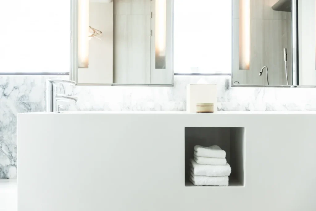 Minimalist Frameless Vanities