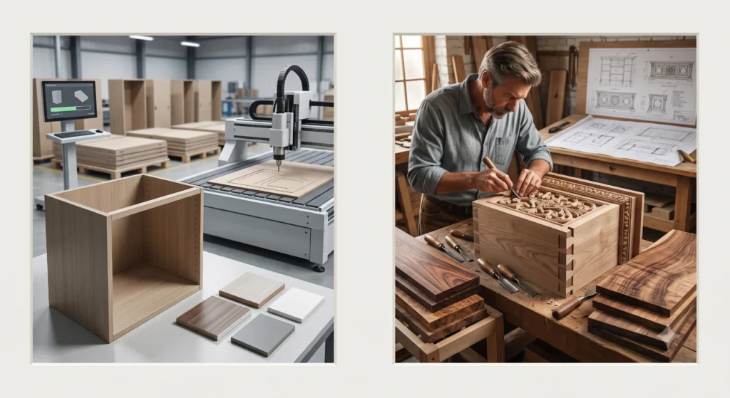 Semi Custom vs Custom Cabinets at a Glance